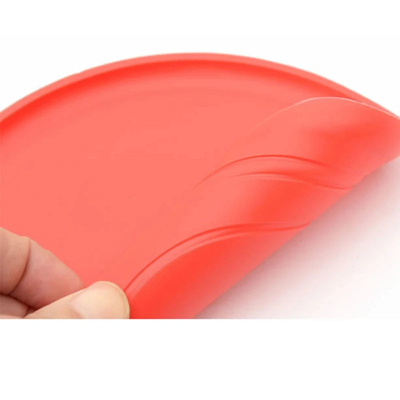 Funny Silicone Flying Saucer Dog Toy