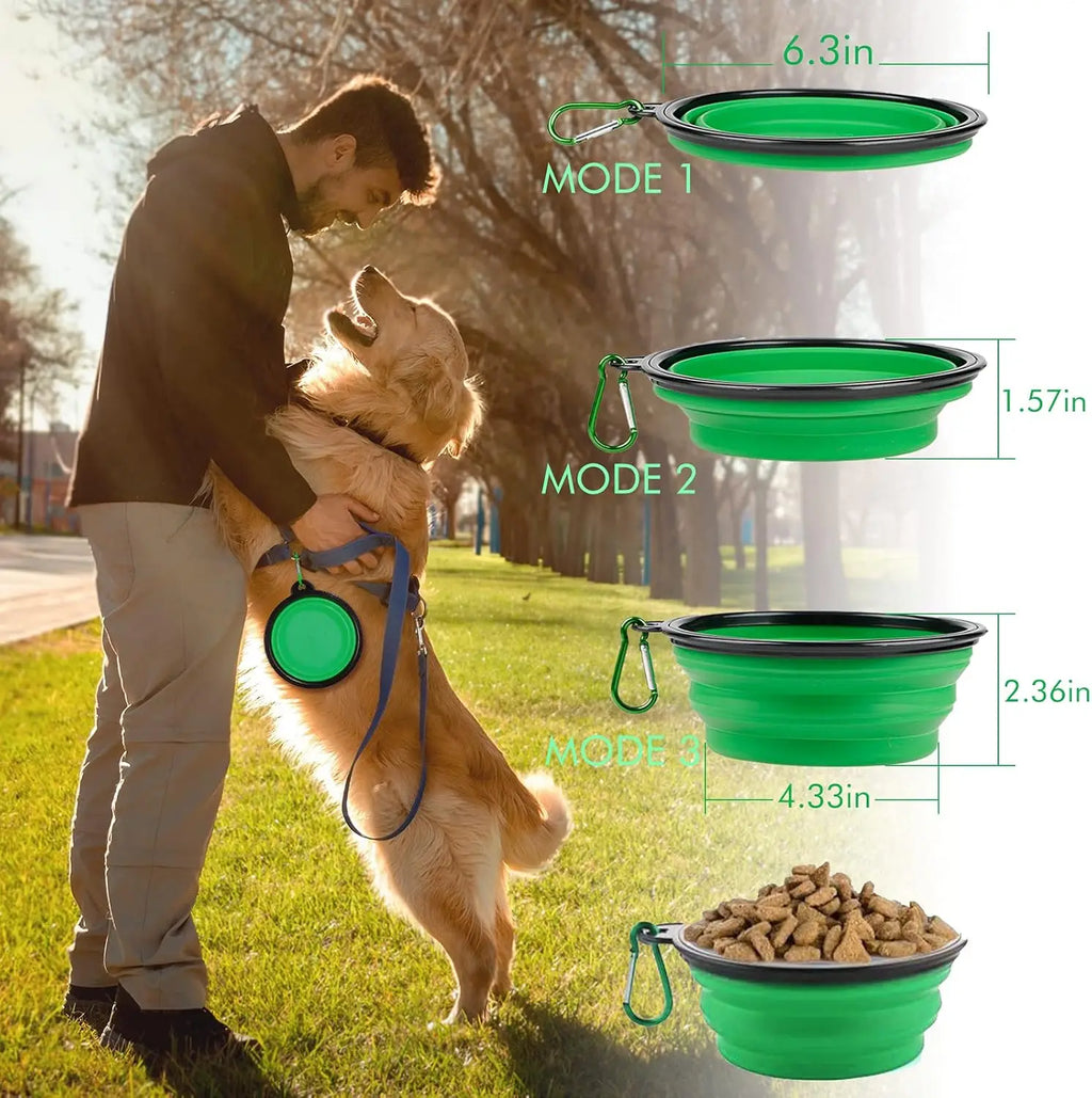 TPR Foldable Dog Bowl