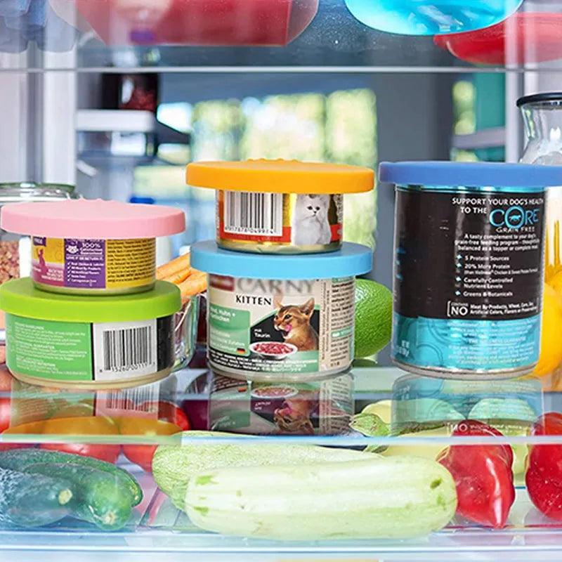 A Reusable Pet Food Can Cover