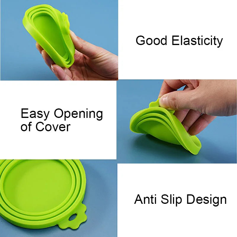 A Reusable Pet Food Can Cover