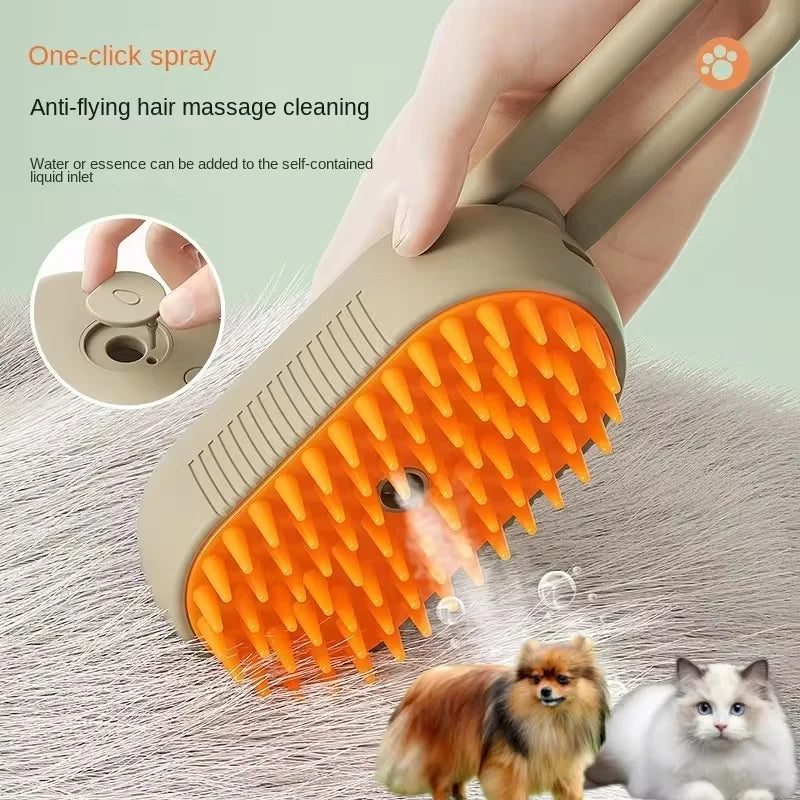 Pet Comb Spray Massage