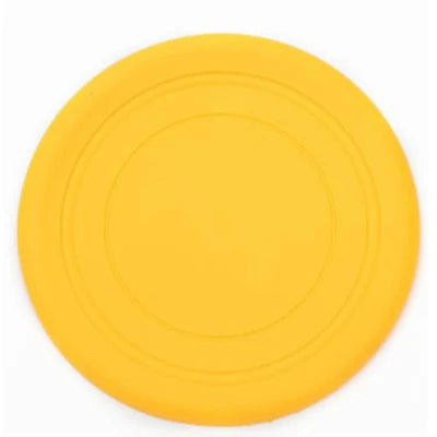Funny Silicone Flying Saucer Dog Toy