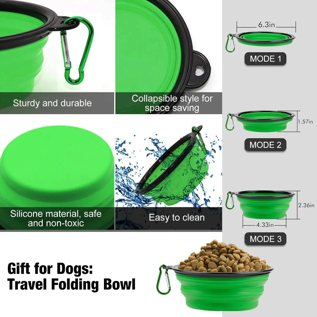 TPR Foldable Dog Bowl