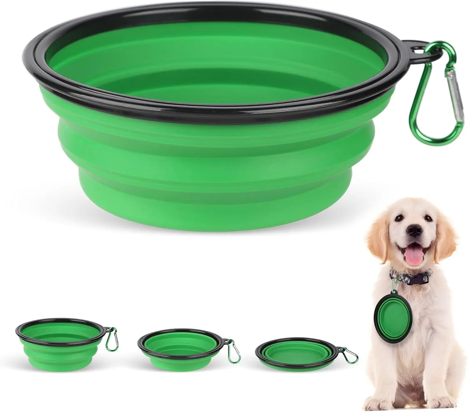 TPR Foldable Dog Bowl