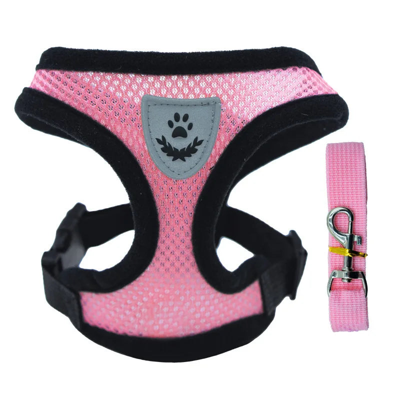 Cat Harness Vest Walking Lead