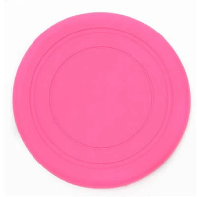 Funny Silicone Flying Saucer Dog Toy