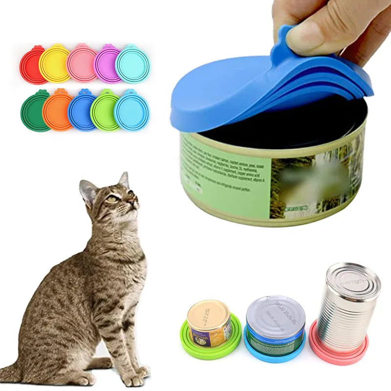 A Reusable Pet Food Can Cover