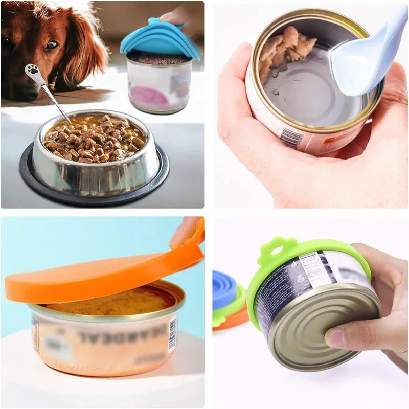 A Reusable Pet Food Can Cover